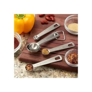 Spring Chef Cucharas medidoras redondas de acero_7