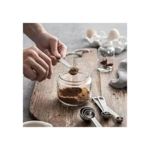 Spring Chef Cucharas medidoras redondas de acero_6