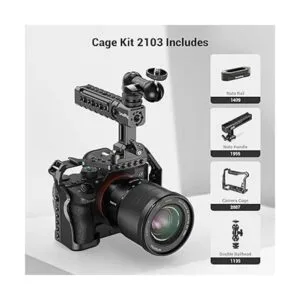 SmallRig Kit de jaula para Sony Alpha 7 III Alpha 7R III_2