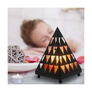 Himalayan Glow Luz nocturna de cristal estilo pirámide_2