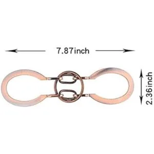 SHUYUE Rompecabezas clásico de herradura de metal_3