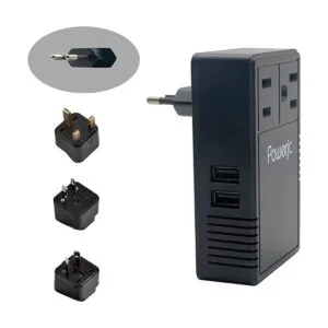 Convertidor de voltaje de viaje de 220 V a 110 V 1875 W. 5_1