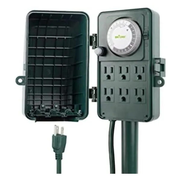 BNLINK Temporizador mecánico de 24 horas para exteriores_1