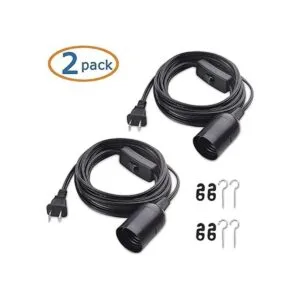 Cable Matters Paquete de 2 cables de luz colgante con_2