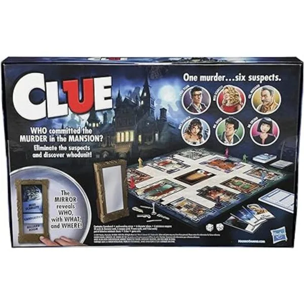 Clue Juego de mesa Estándar NA_5