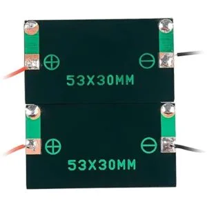 AOSHIKE 10 mini paneles solares de 5 V 30 mA para energía_5