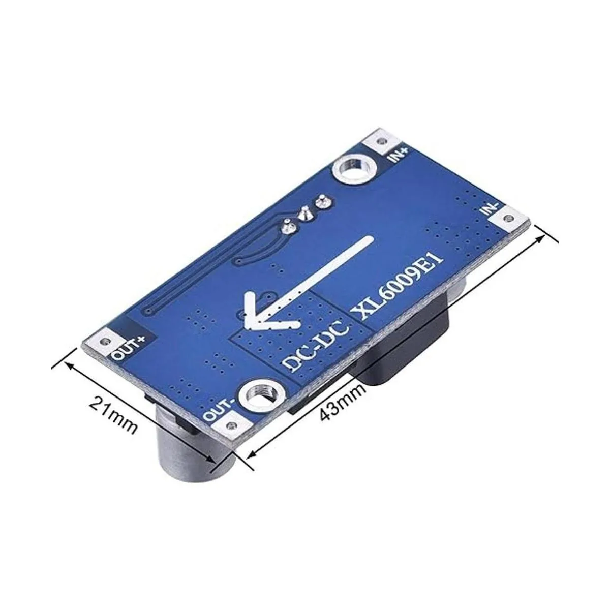 HiLetgo Módulo ajustable de 5 unidades XL6009 de DCDC_4