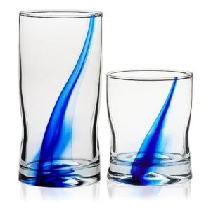 Libbey Blue Ribbon Impressions Juego de vasos y rocas de_6