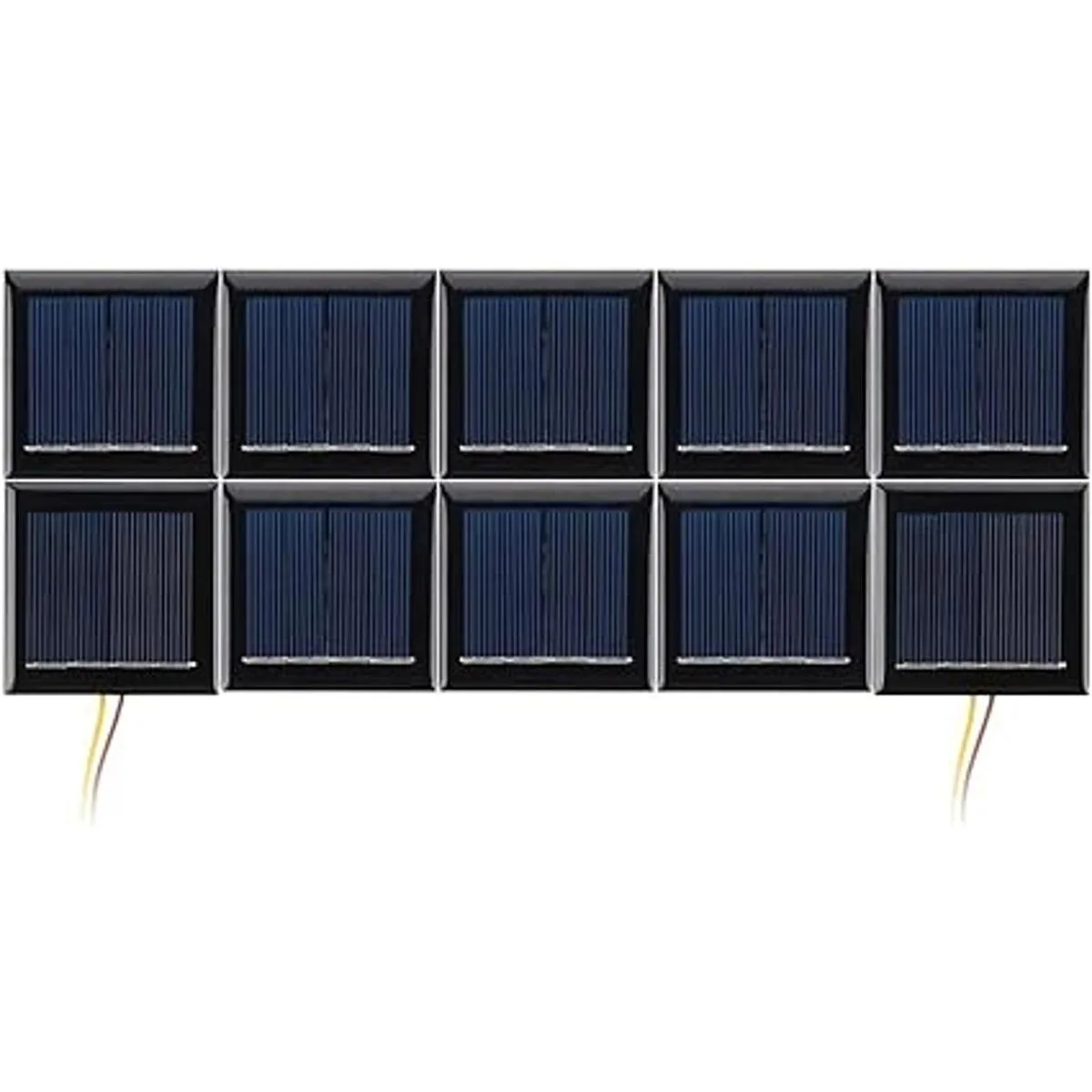 Aoshike 10 unidades de 2 V 130 mA micro paneles solares_2