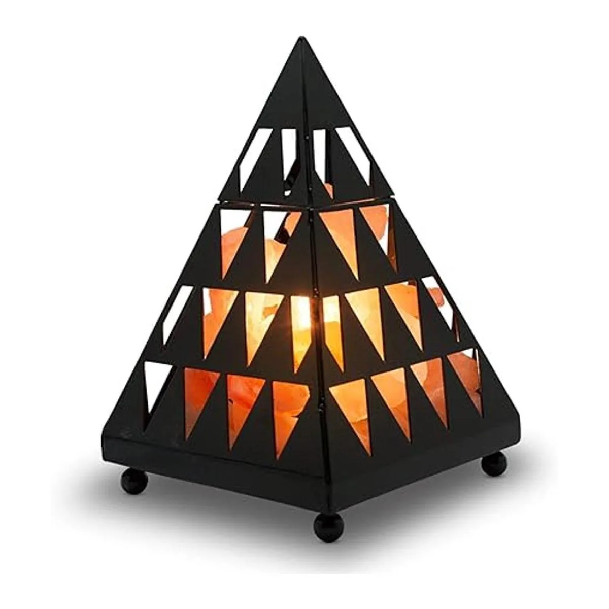 Himalayan Glow Luz nocturna de cristal estilo pirámide_6