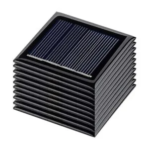 Aoshike 10 unidades de 2 V 130 mA micro paneles solares_5