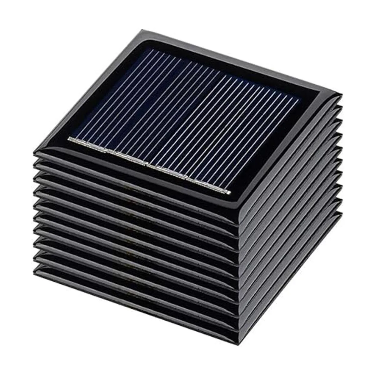 Aoshike 10 unidades de 2 V 130 mA micro paneles solares_5