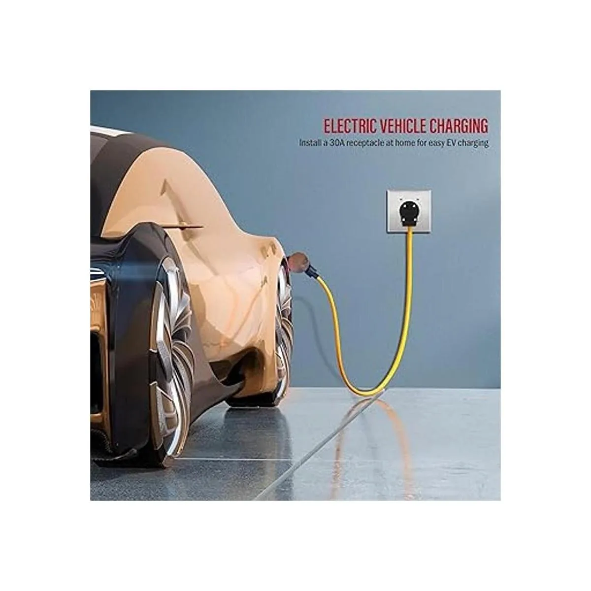 Enerlites Toma de corriente para secadora 30 A NEMA_6