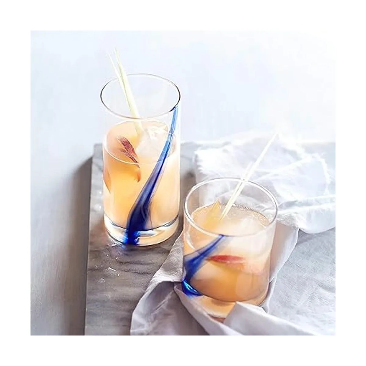 Libbey Blue Ribbon Impressions Juego de vasos y rocas de_5