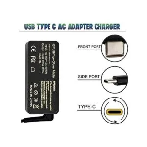 Chromebook Charger Laptop 45W USB tipo C AC Adapter para_5