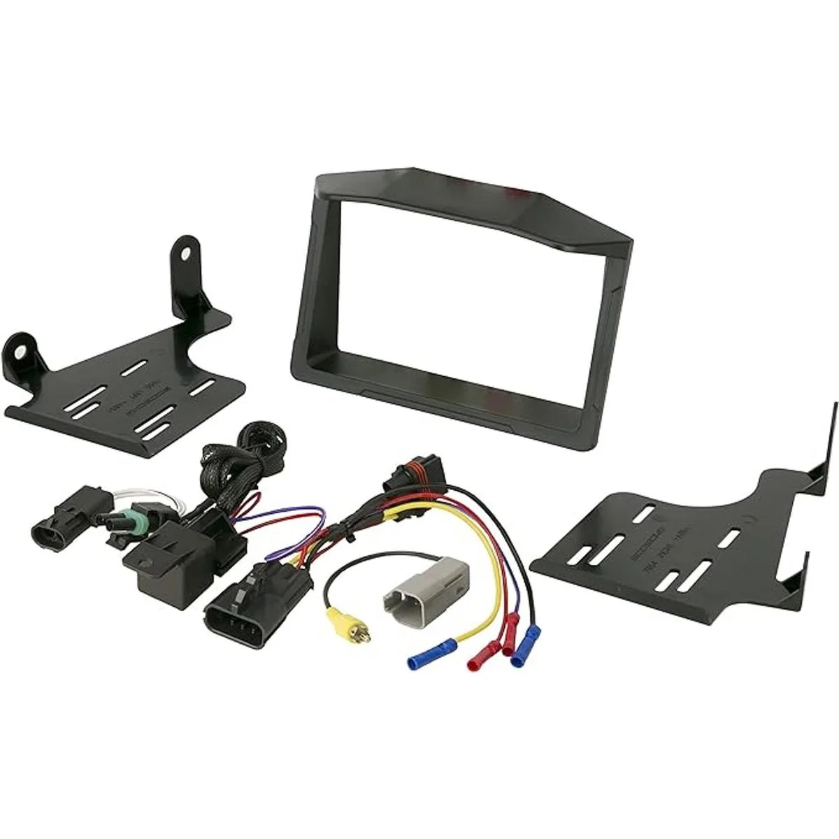 Scosche PL15UDDBN 2014 Up Polaris Slingshot doble DIN con_1