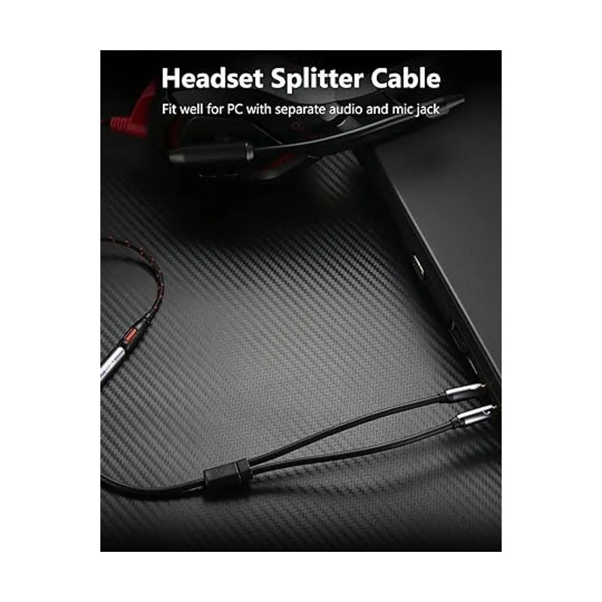 MillSO Divisor de auriculares CTIA para computadora_2