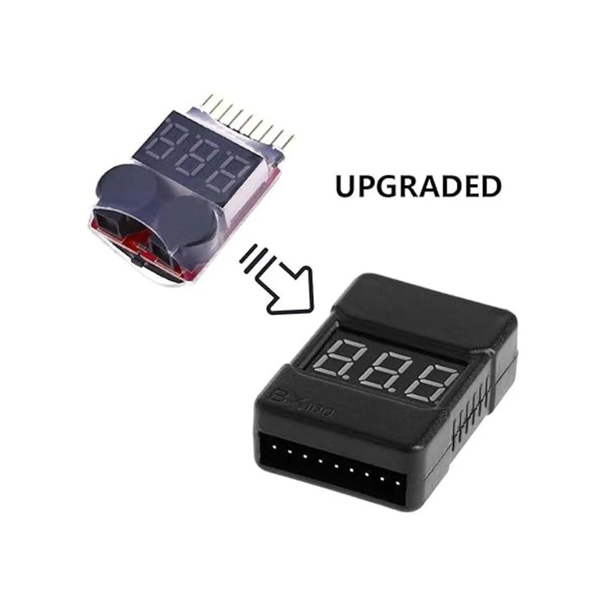 LiPo Comprobador de batería RC 18S Alarma de timbre de_4