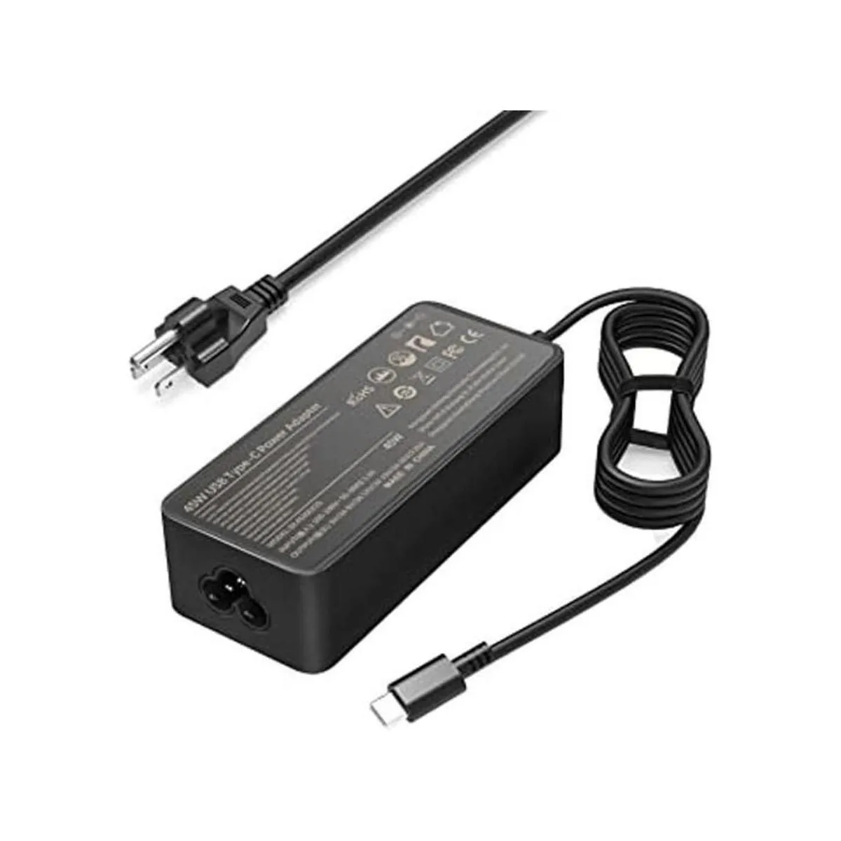 Chromebook Charger Laptop 45W USB tipo C AC Adapter para_1