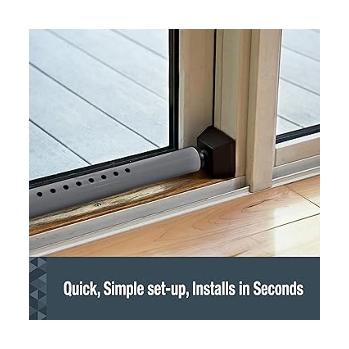 SABRE Barra de seguridad ajustable 2 en 1 barra de tope_4