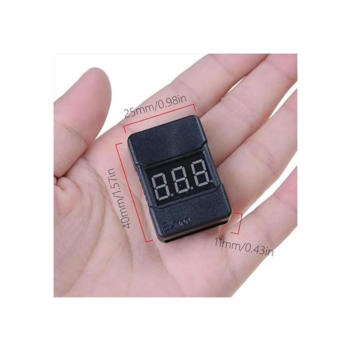 LiPo Comprobador de batería RC 18S Alarma de timbre de_5