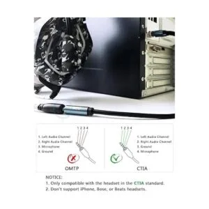 MillSO Divisor de auriculares CTIA para computadora_5