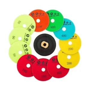 POLISHSURF Juego de 11 1 almohadillas de pulido de_6
