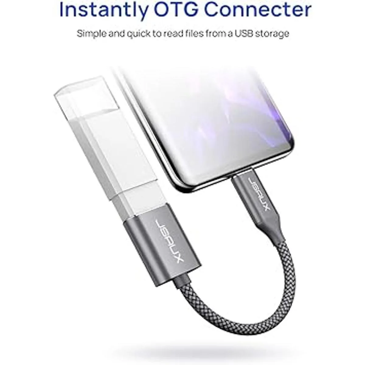 Adaptador USB C a USB Paquete de 2 JSAUX USB tipo C_5