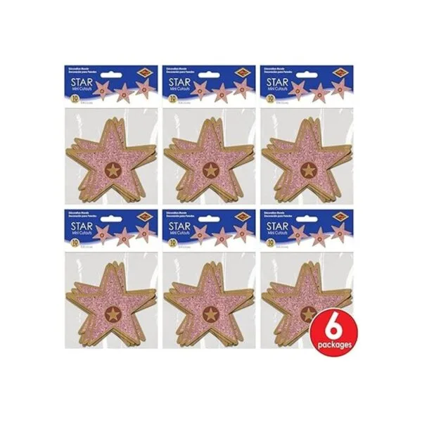 Beistle Mini Star Red Carpet Awards Cortes nocturnos_6