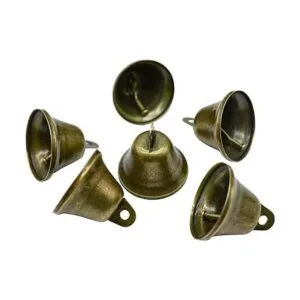 Maydahui 35 cascabeles de bronce vintage 1.7 x 1.5_2