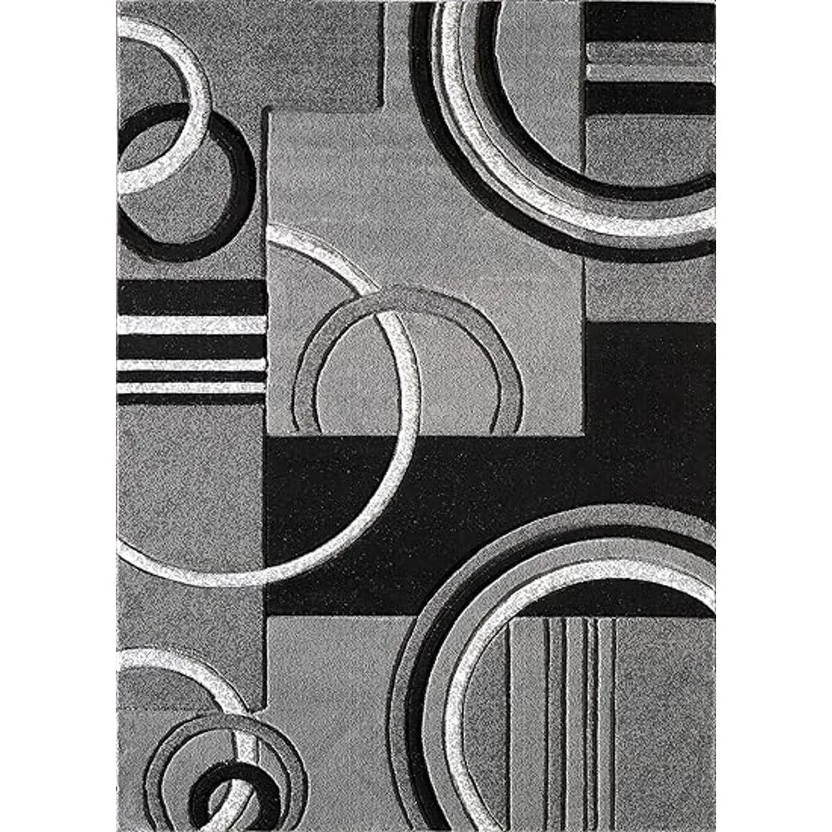 Glory Rugs Alfombra moderna suave tallada a mano_2