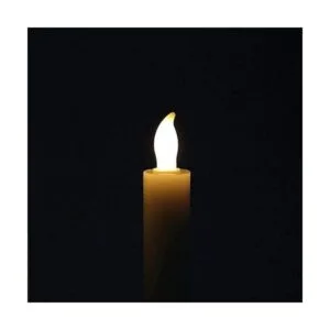 Rhytsing Velas cónicas sin llama de 10 pulgadas con_4