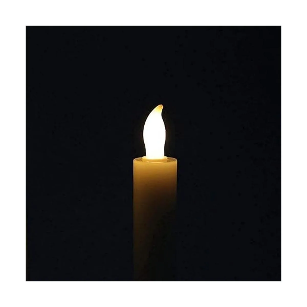 Rhytsing Velas cónicas sin llama de 10 pulgadas con_4