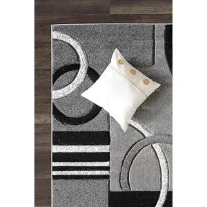 Glory Rugs Alfombra moderna suave tallada a mano_3