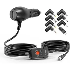 PowsEED DC12 V coche 12 W adaptador de corriente universal_1