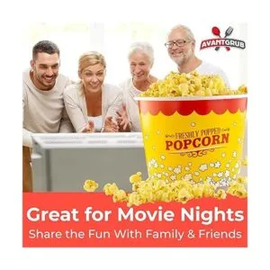 Paquete de 25 cubos de palomitas de maíz retro a prueba de_4