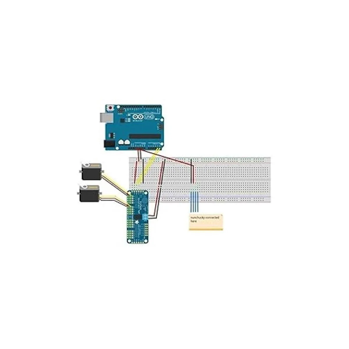 HiLetgo 2pcs PCA9685 16 Canales 12Bit PWM Servo Motor_3