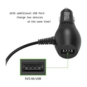 PowsEED DC12 V coche 12 W adaptador de corriente universal_2