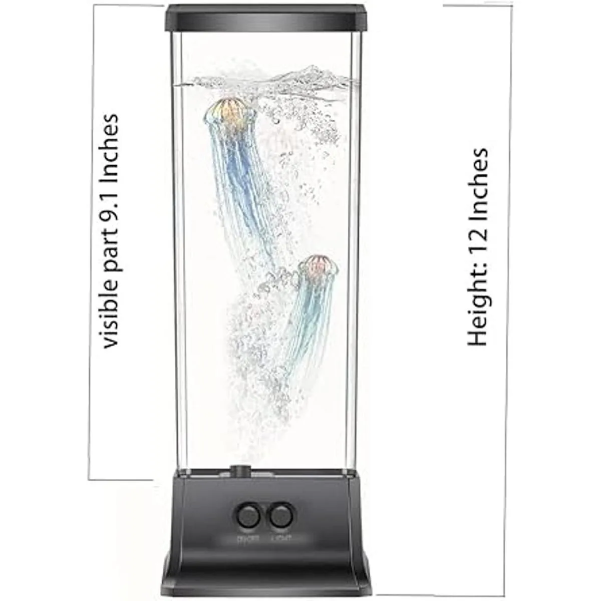 COLORLIFE Lámpara de mesa eléctrica para tanque de medusas_2