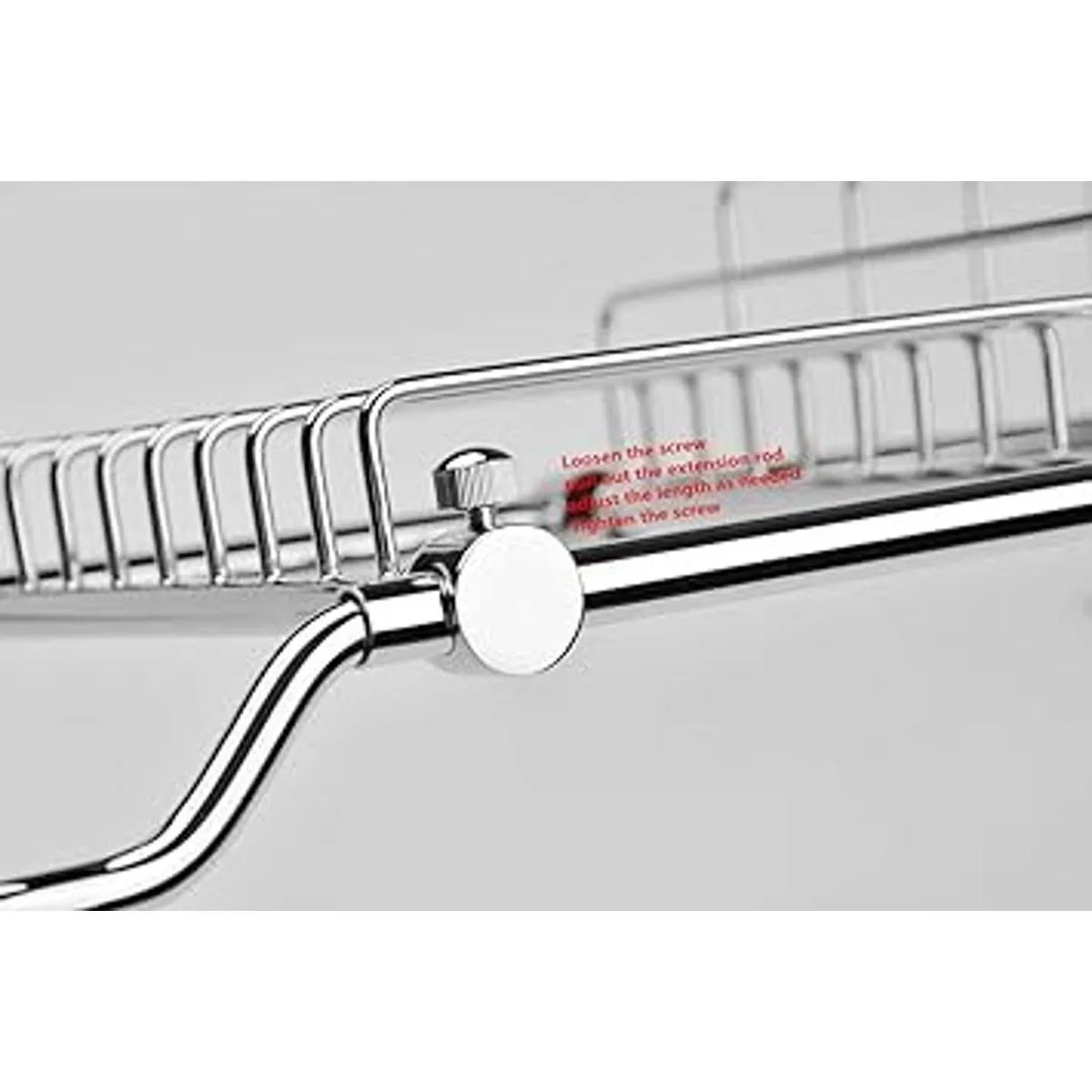 Estante de baño extensible de latón para bañera elegante_3