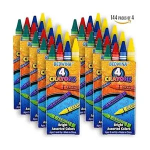 Crayones a granel 576 crayones. Caja de 144 4 paquetes_5