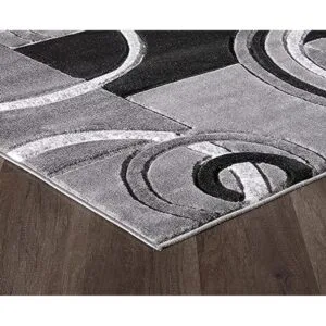 Glory Rugs Alfombra moderna suave tallada a mano_5