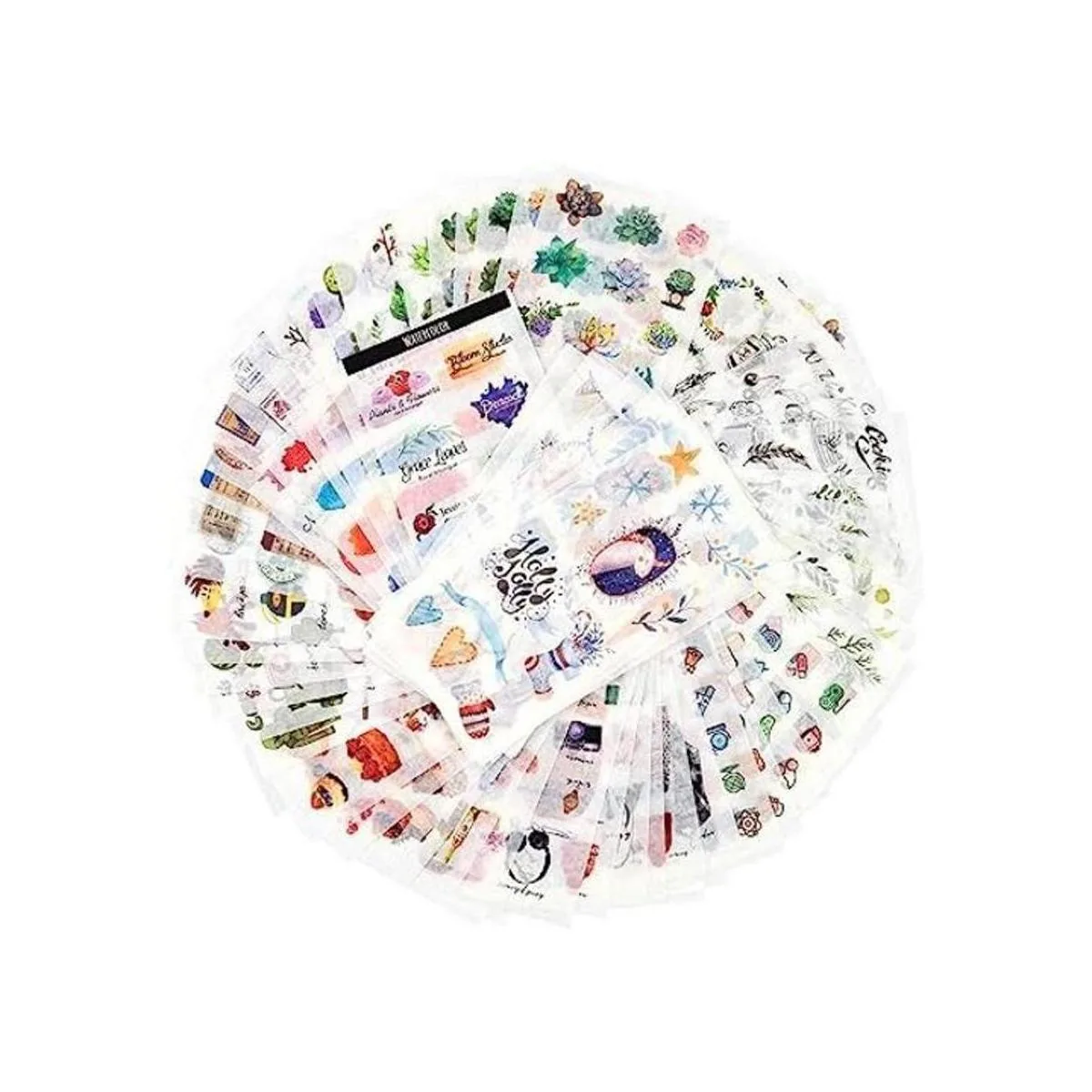 72 hojas de calcomanías para álbumes de recortes_1