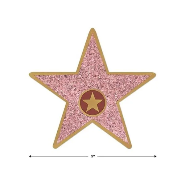 Beistle Mini Star Red Carpet Awards Cortes nocturnos_3