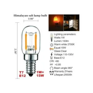 LiteHistory Bombillas nocturnas E12 de 15 W de 150 lm de_3