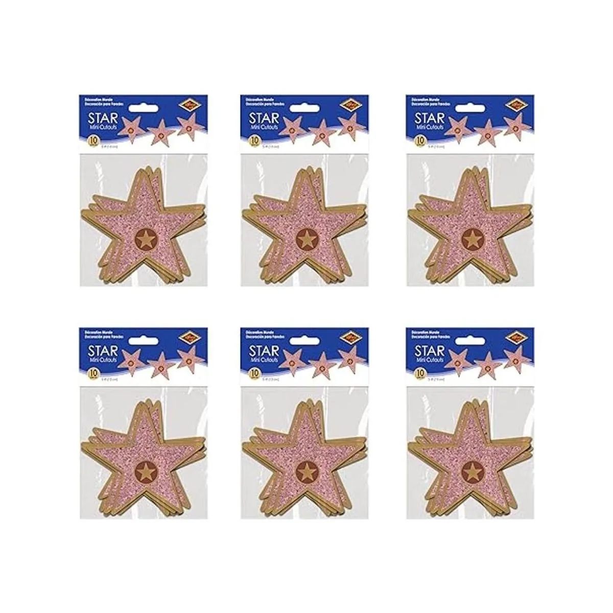 Beistle Mini Star Red Carpet Awards Cortes nocturnos_2