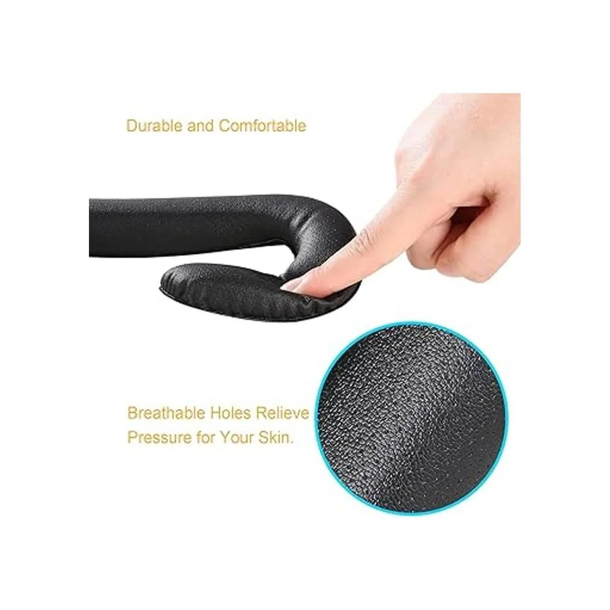 JARMOR Funda de repuesto para máscara de ojos con espuma_2