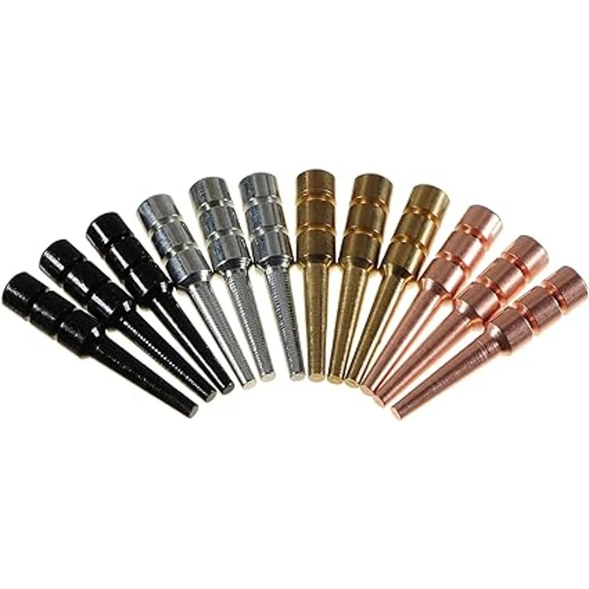 Premium Metal Cribbage Pegs Juego de 12 en cuatro_4