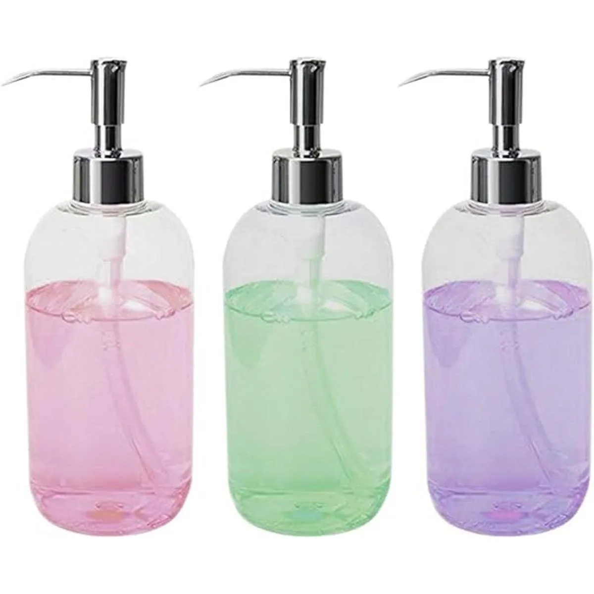 Paquete de 3 botellas dispensadoras de jabón de 16 onzas_1