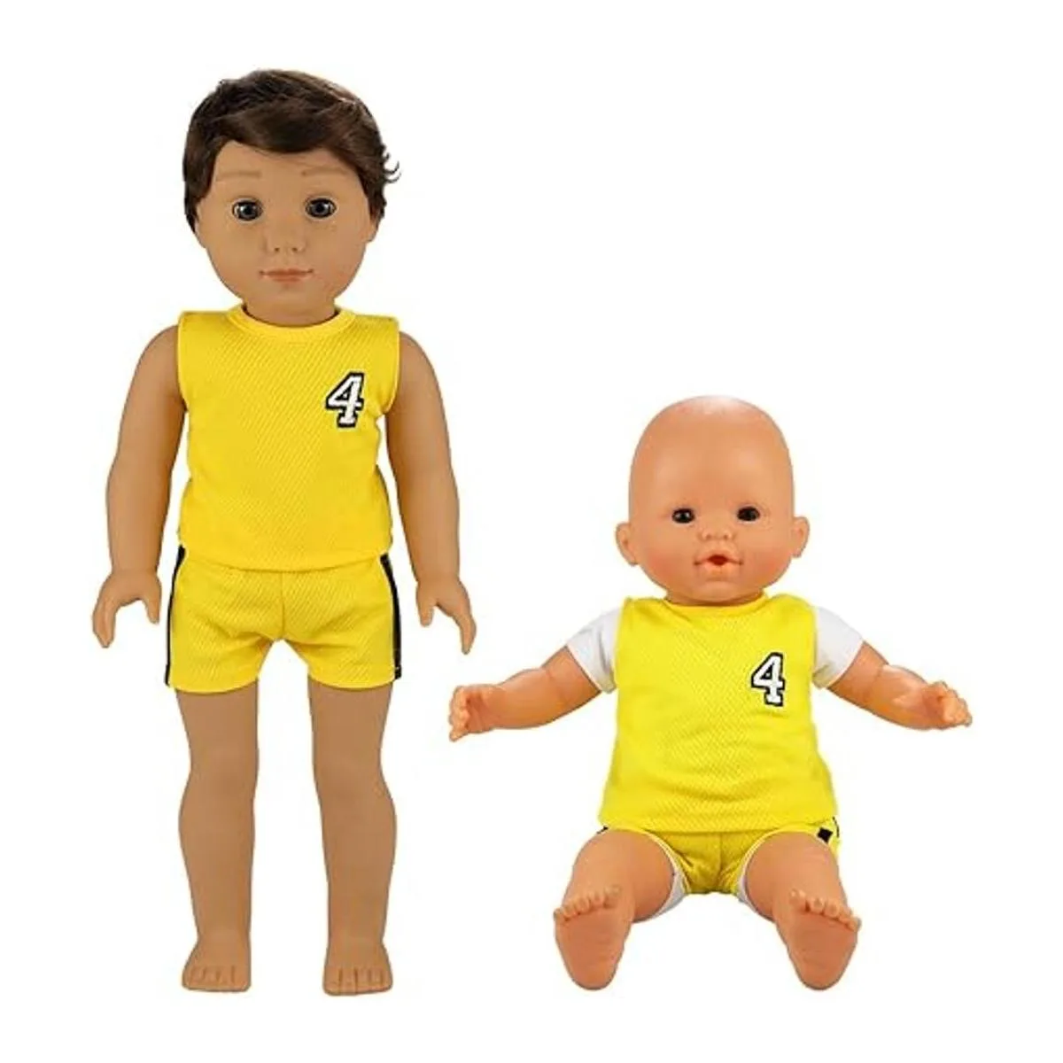 BARWA Ropa de muñeca de niño 6 juegos de ropa de muñeca_3